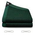 Glieskir 90% Blackish Green Shade Cloth, 3.3X6.5Ft Resistant Garden Sun Shade Net, Durable Mesh Shade Tarp With Reinforced Gromm