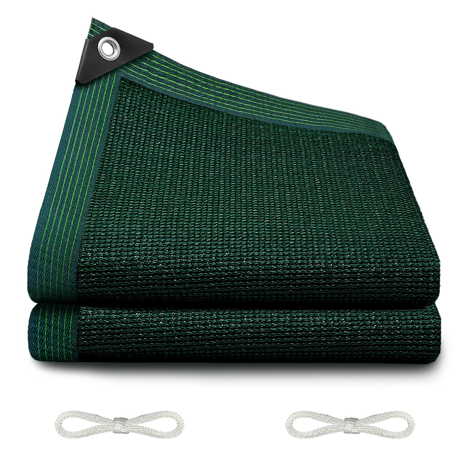 Glieskir 90% Blackish Green Shade Cloth, 3.3X6.5Ft Resistant Garden Sun Shade Net, Durable Mesh Shade Tarp With Reinforced Gromm