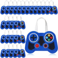 Silkfly 24 Pcs Video Game Party Favor Bags Non Woven Reusable Gaming Goodie Treat Gift Bags with Handles Gaming Party Supplies(B