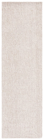 Safavieh Abstract Collection Runner Rug - 2'3'' X 6', Ivory & Grey, Handmade Wool, Ideal For High Traffic Areas In Living Room,