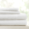 Linen Market 4 Piece Queen Bedding Sheet Set (White Chambray) - Sleep Better Than Ever With These Ultra-Soft & Cooling Bed Sheet
