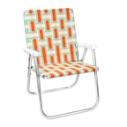 Lawn Chair Usa | Folding Aluminum Webbed Chair For Camping, Sports, And Beach | Magnum - Surfside