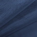 Koufall Sheer Curtains 90 Inches Long,Grommet 90 Inch Curtains Length 2 Panels Set,Navy Blue