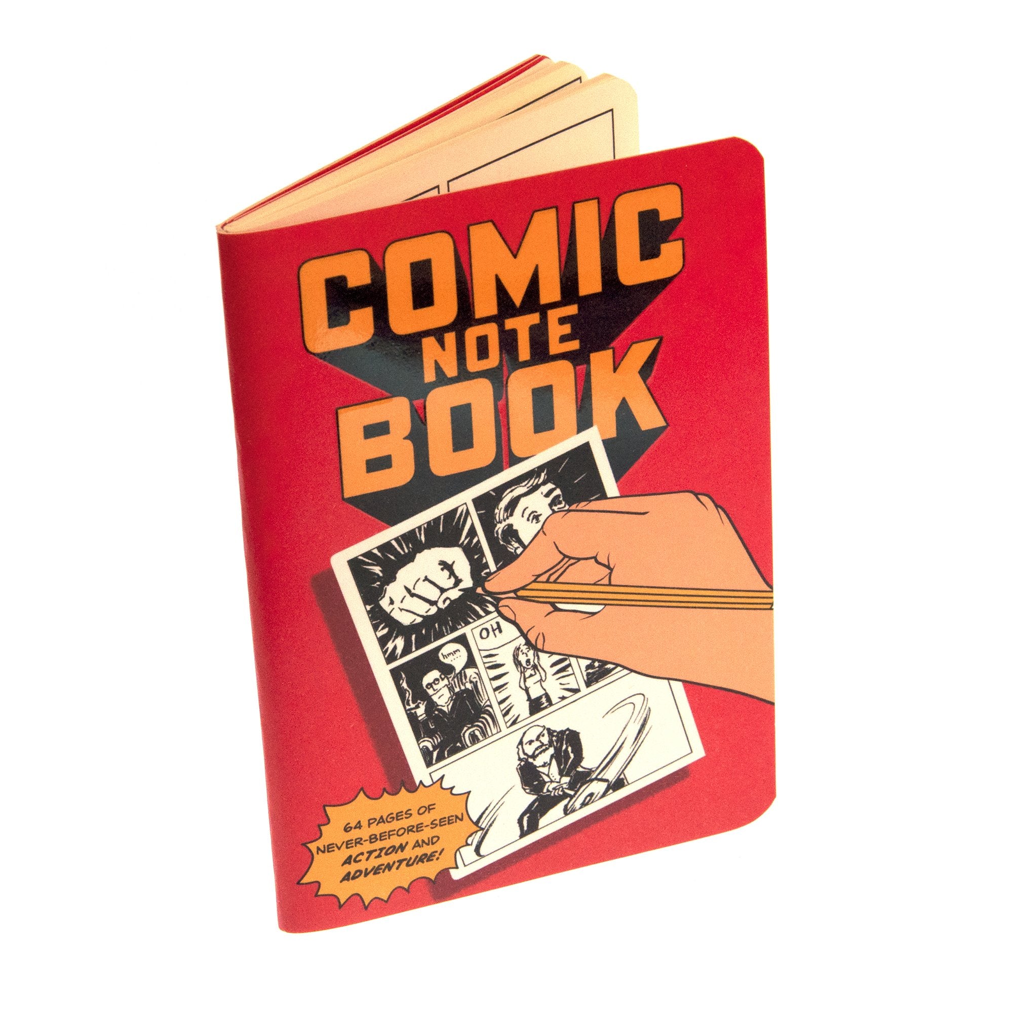 Comic Book Passport Sized Notebook - Filled With Blank Panels For Creating Your Own Comics