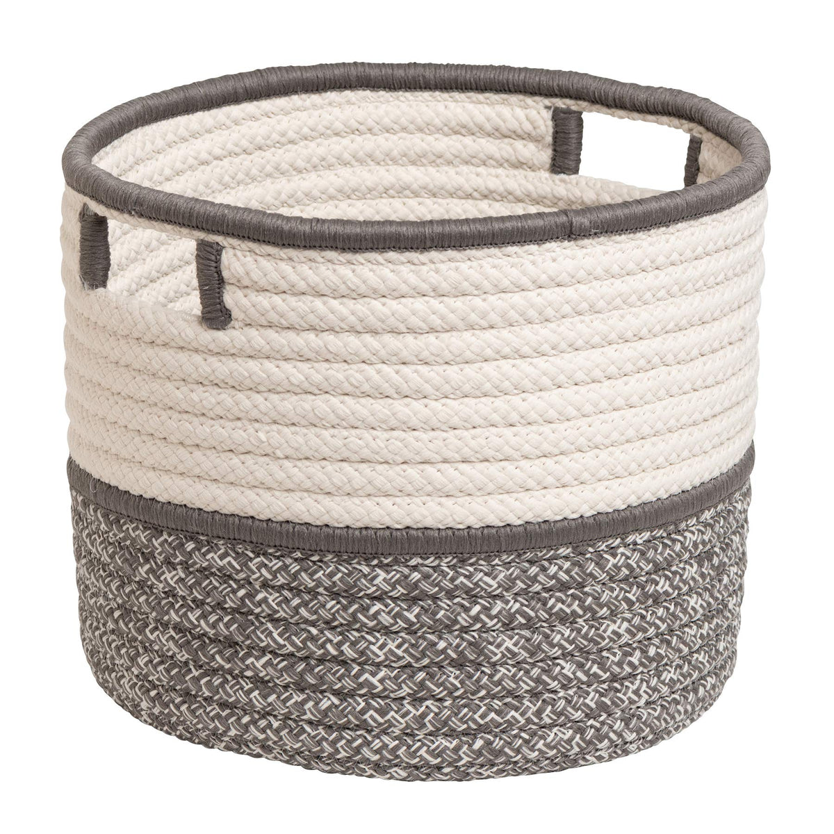 Colonial Mills Jaydon Basket, 16&quot;X16&quot;X20&quot;, Grey