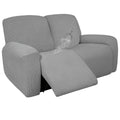 Easy-Going 100% Dual Waterproof Recliner Loveseat Cover, 6-Pieces Stretch Relining Sofa Cover With Pocket, Jacquard 2 Seat Sofa
