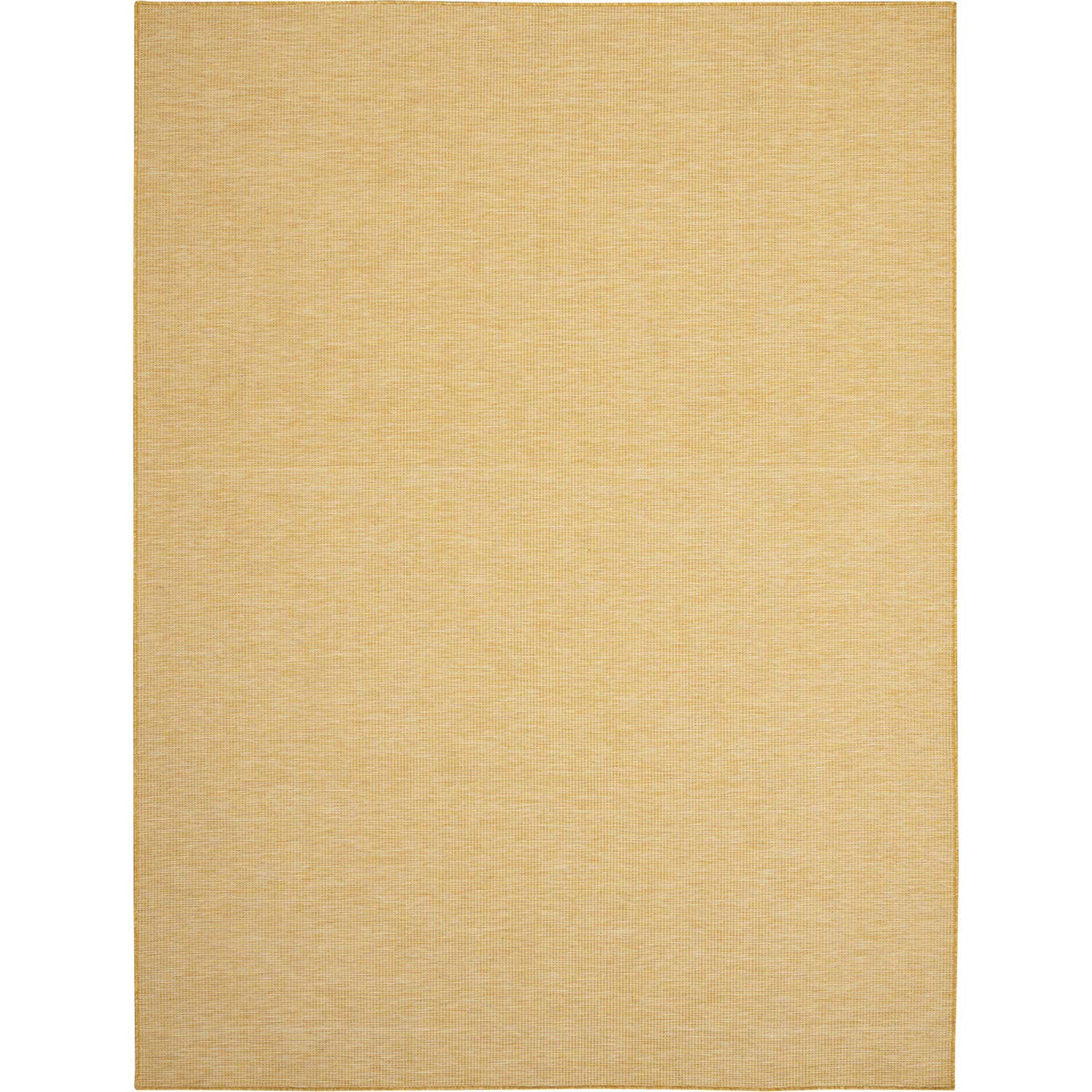 Nourison Positano Indoor/Outdoor Yellow 9' X 12' Area Rug, Easy- Cleaning, Non Shedding, Bed Room, Living Room, Dining Room, Bac