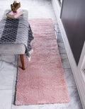 Unique Loom Solo Collection Area Rug - Calabasas (2 2 x 13 Runner, Pink)