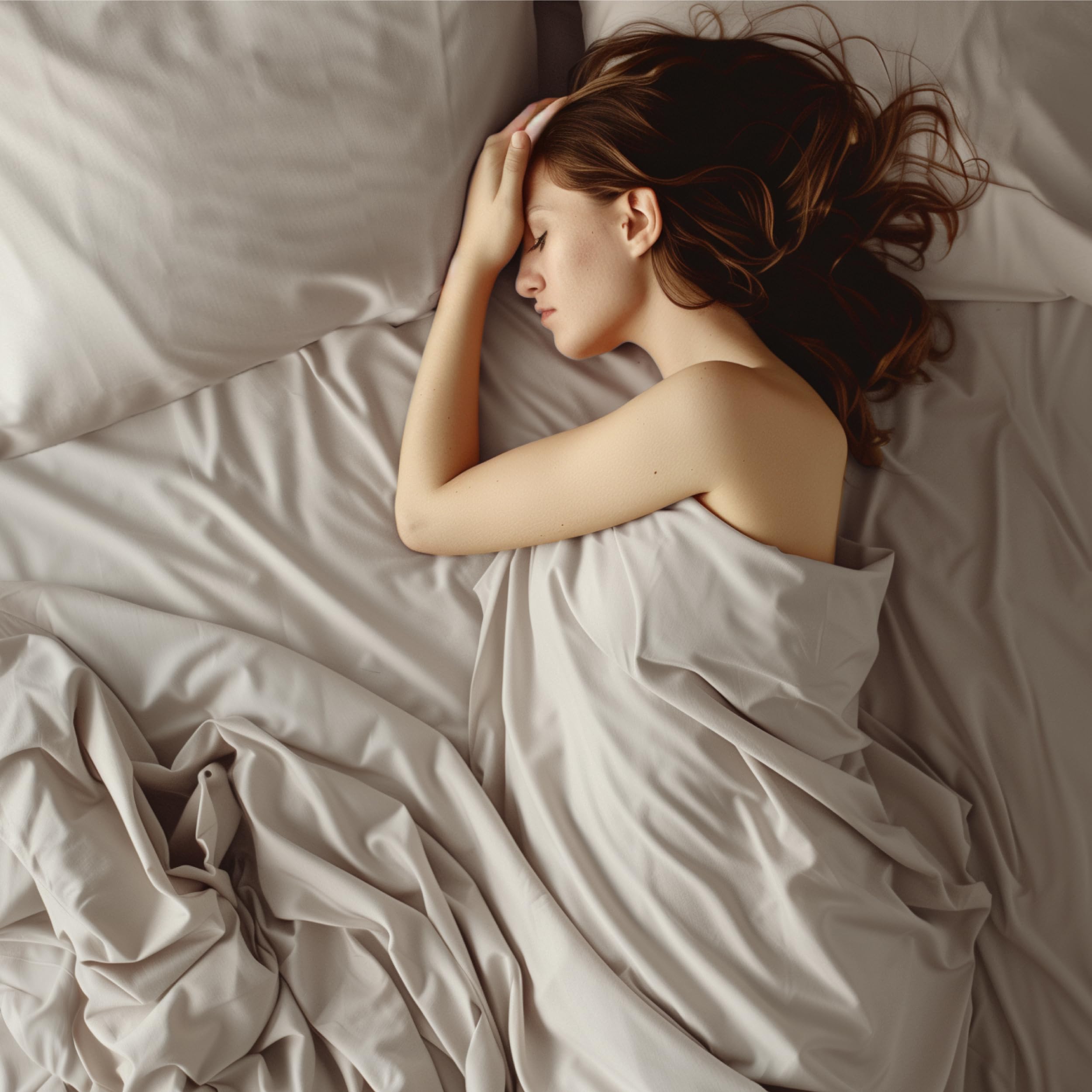 Bedsure Cotton Percale Queen Sheet Set - 100% Cotton Bed Set For Queen Size Bed, Breathable & Crirsp Soft Linen Sheets, Deep Pocket Up To 16 Inches, Bedding Bedsheets & Pillowcases