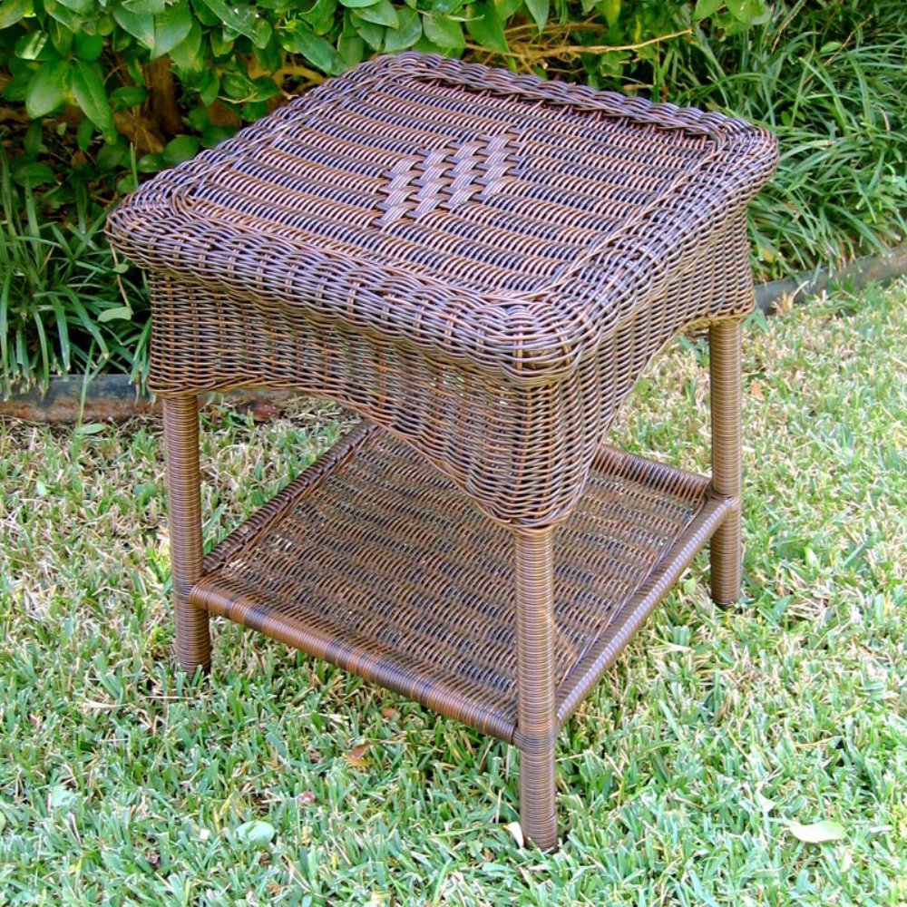 International Caravan Outdoor Side Table