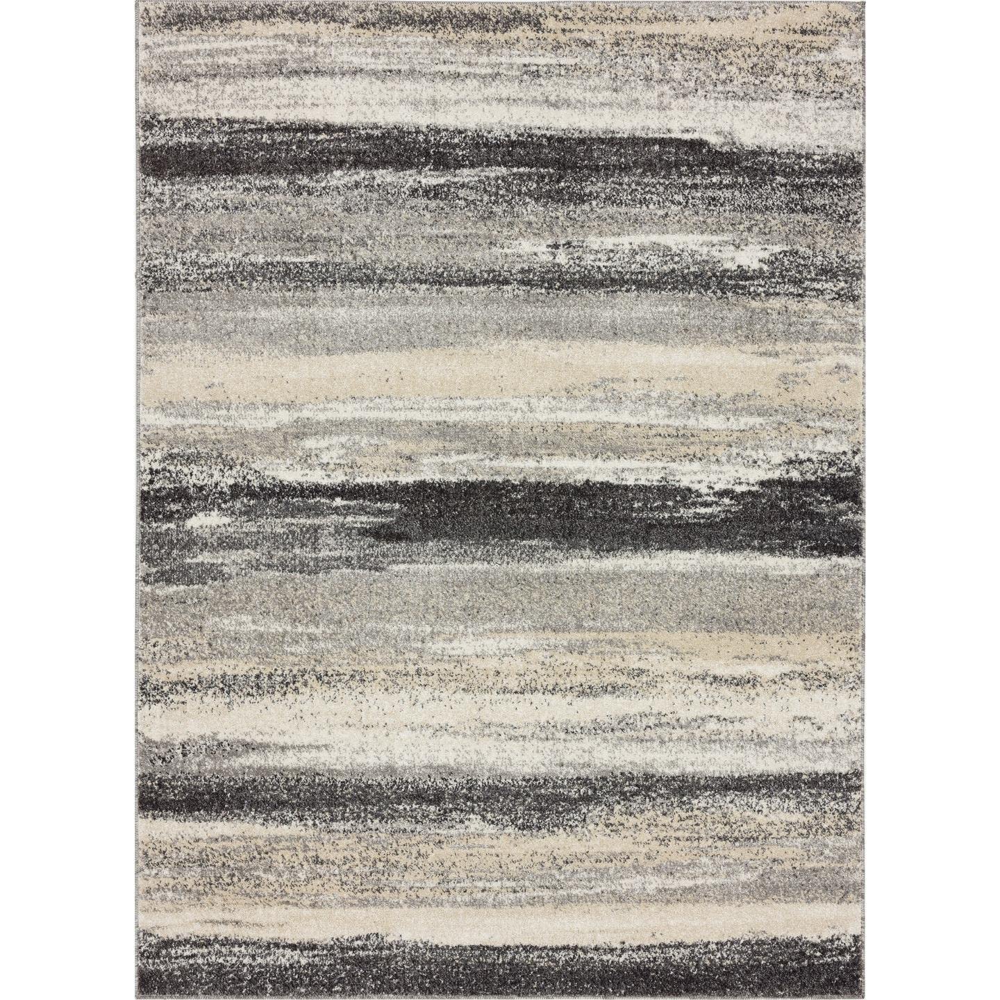 Luxe Weavers Tower Hill Abstract Gray 8X10 Area Rug