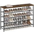 SUOERNUO 5 Tier Extra Long Shoe Rack Organizer Storage for Closet Entryway