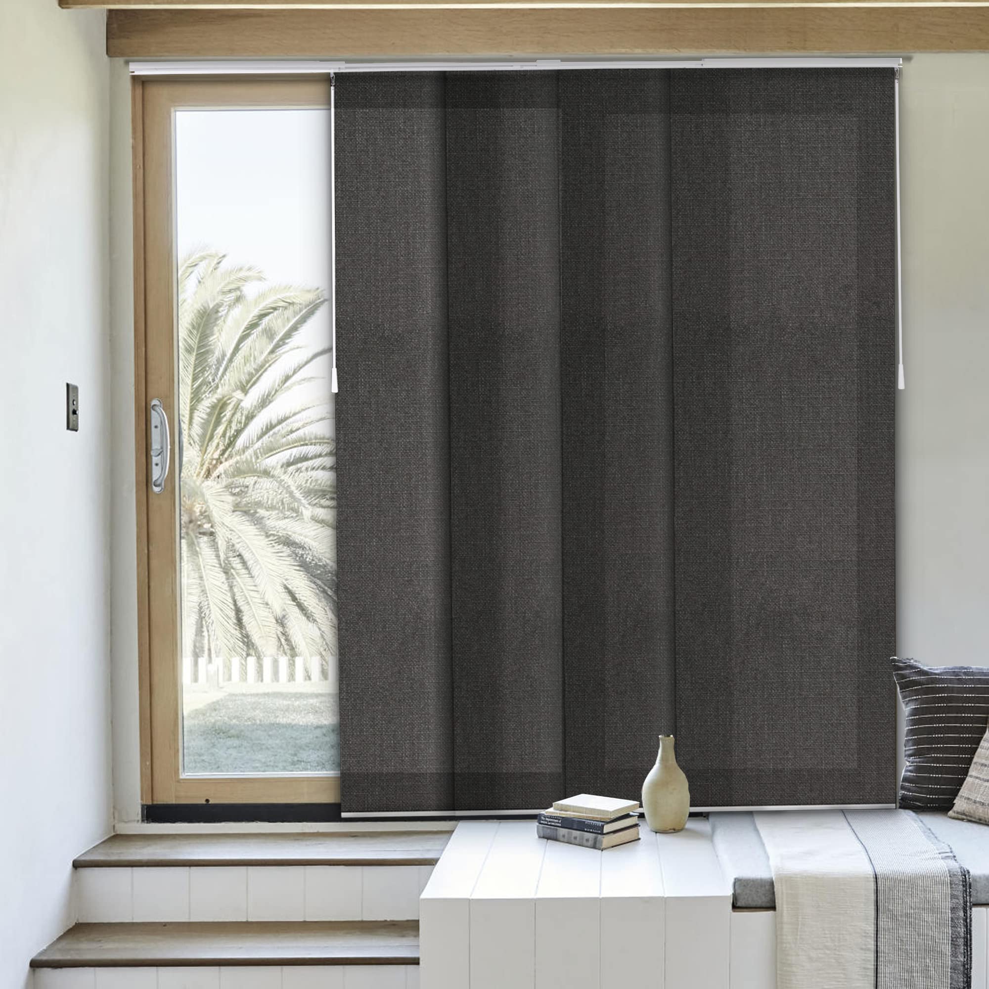 CHICOLOGY Room Divider , Vertical Blinds , Door Blinds ,Blinds for Sliding Glass Doors , Temporary Wall , Closet Curtain , Room 