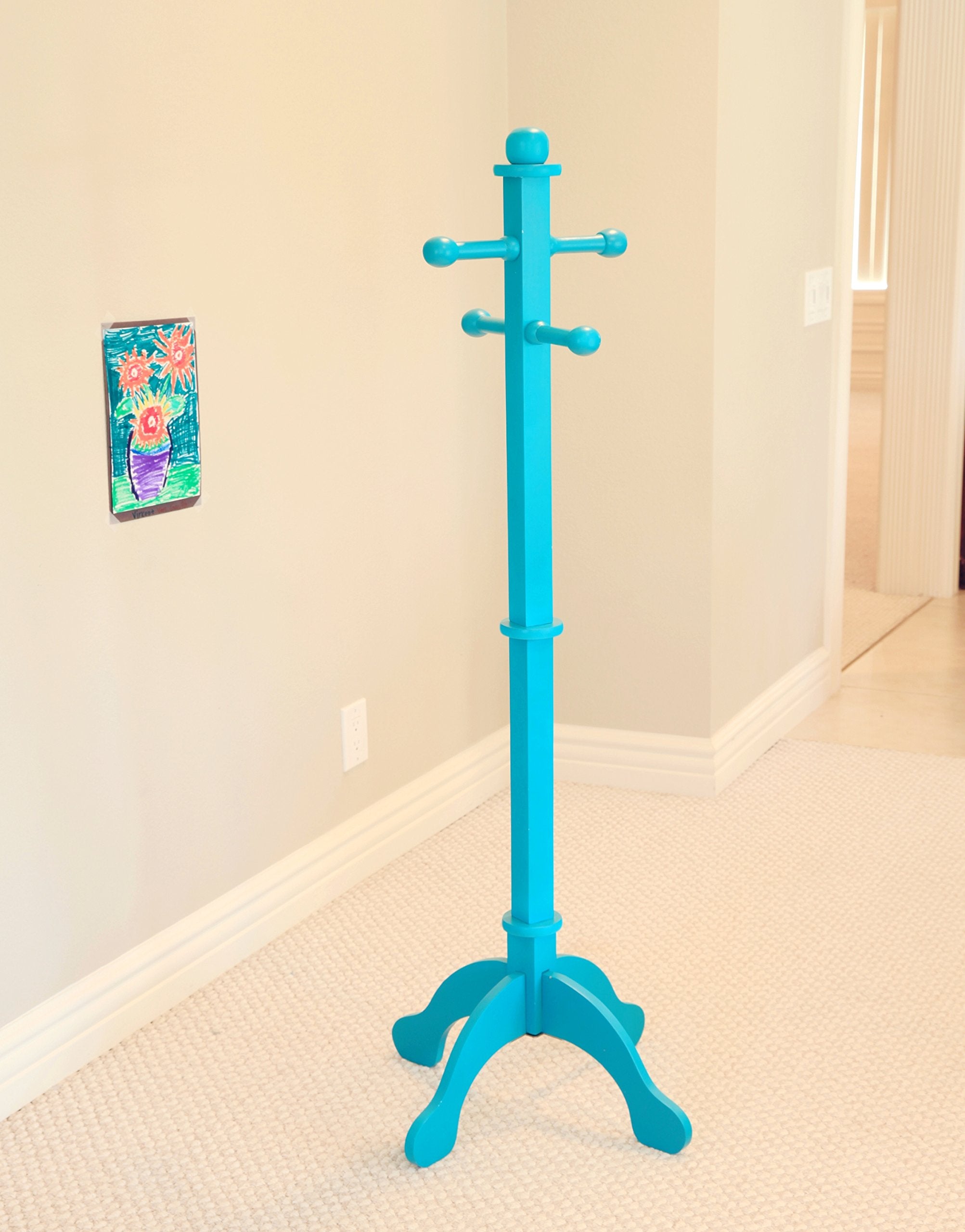 Frenchi Home Furnishing 6 - Hook Freestanding Kids Coat Rack