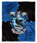 Harry Potter Ravenclaw House Crest Silk Touch Throw 50' X 60'- Ravenclaw