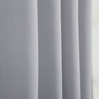 Best Home Fashion Basic Thermal Insulated Blackout Curtains - Antique Bronze Grommet Top - Grey - 52'' W X 96'' L (Set Of 2 Pane