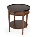 Butler Sampson Olive Ash Burl Accent Table Medium Brown