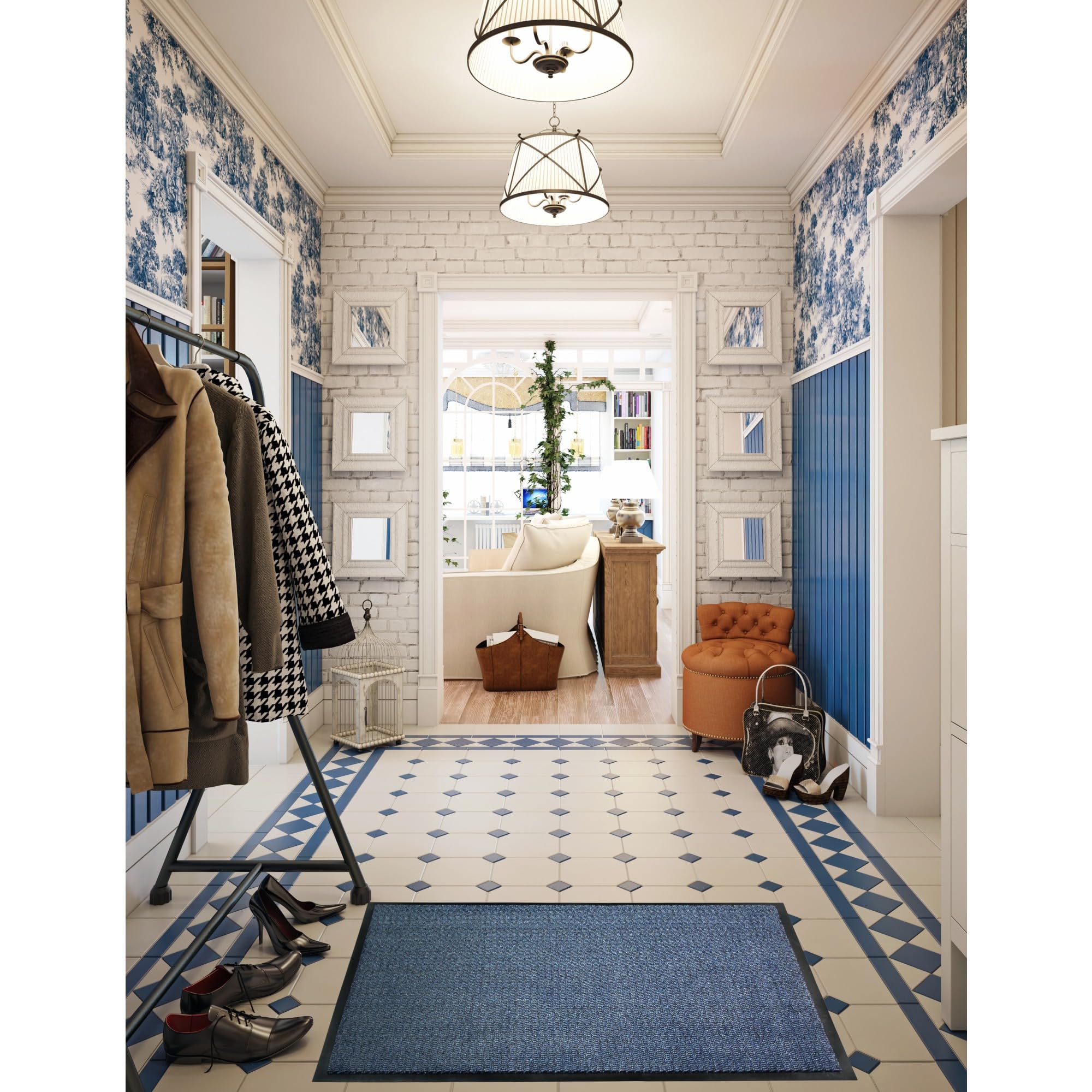 Doortex Advantagemat Blue Indoor Entrance Mat 36' X 60”