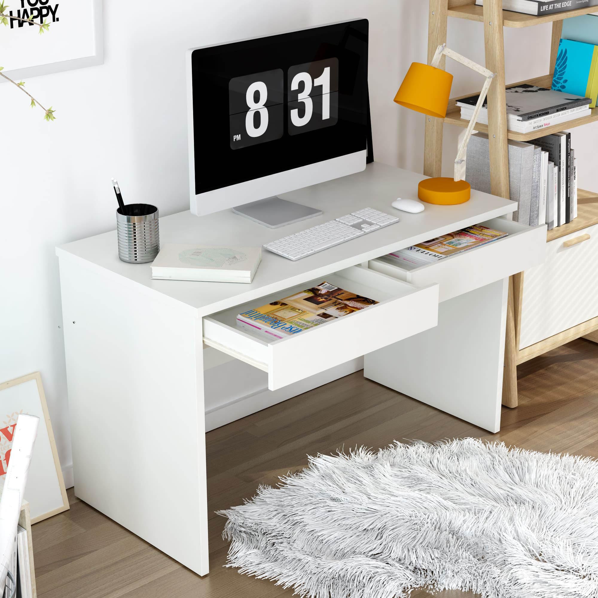 Anderson Teak Sira 47" Desk, Small, White