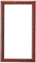 ArtToFrames 10x19 inch Cherry stain on Solid Red Oak Wood Picture Frame, 2WOM0066-59504-YCHY-10x19