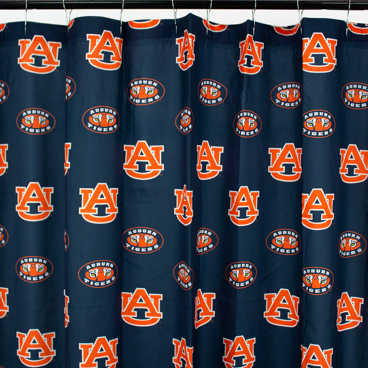 College Covers Everything Comfy Auburn Tigers Bright And Colorful Shower Curtain Cover 70 ' X 72 '