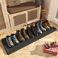 Supenuin Extra Large Boot Tray 48 Inch Boot Storage Heavy Duty Rubber Mats For Floor Waterproof Boot Mat Tray For Entryway Multi