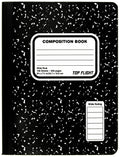 Top Flight Composition Book, Wide Rule, 100 Sheet