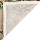 Liora Manne Frontporch Hand-Tufted Indoor/Outdoor Easy Care Area Rug Rug-Traditional, Botanical, Leaf, Contemporary, Bird Border Natural 2' X 5'