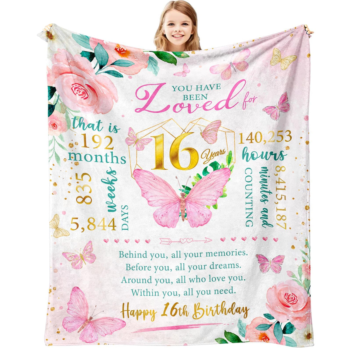 Zwerivp Sweet 16 Gifts For Girls, 16Th Birthday Gifts For Girls, 16 Year Old Girl Birthday Gift Ideas, Sweet Sixteen Birthday Gi