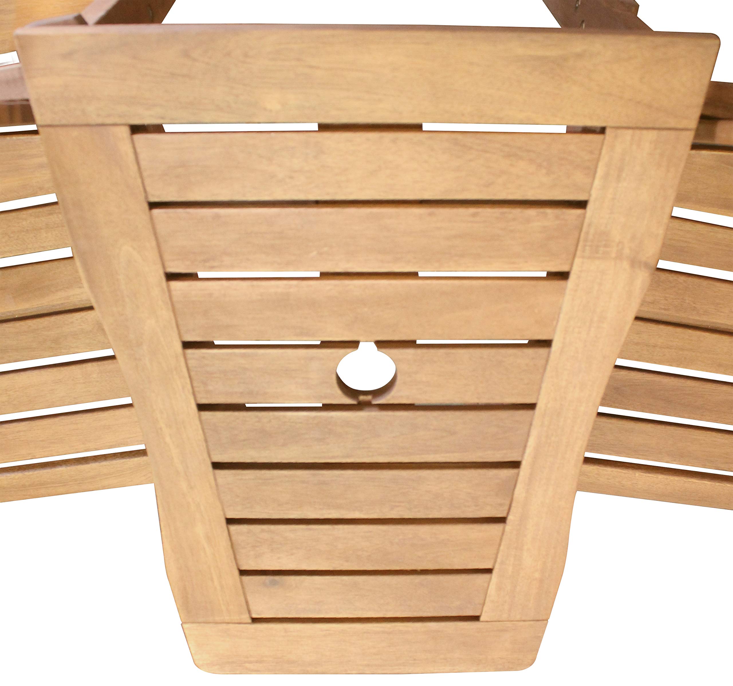 Leigh Country TX 36213 Tray (TX36212) Natural Connecting Table for Tall Adirondack Chair