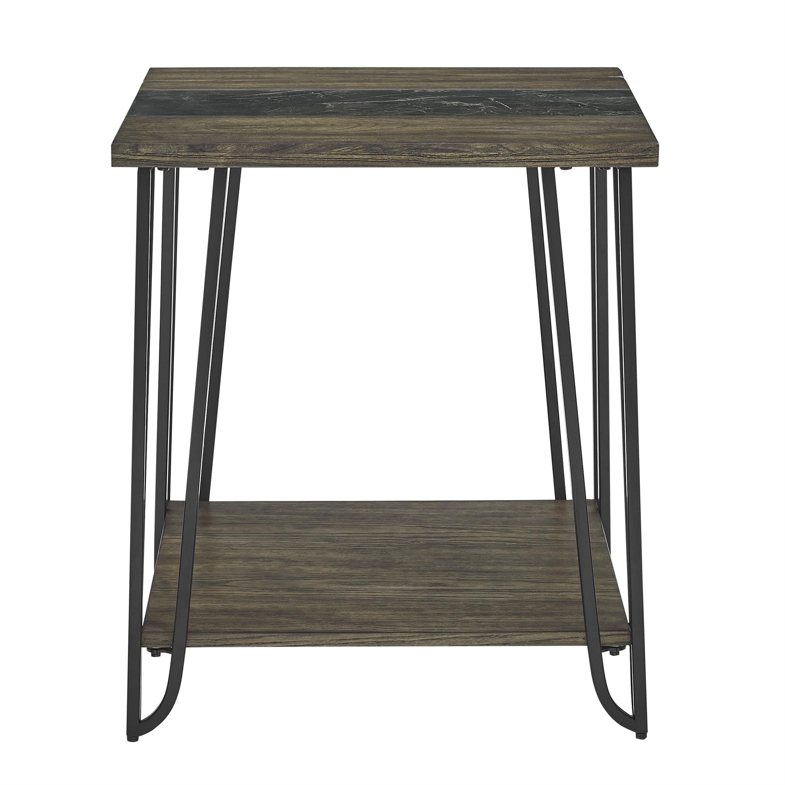 Steve Silver Harper End Table w/Sintered Stone Inlay