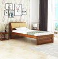 Mamta Decoration Sheesham Wood Single Bed Without Storage Solid Wood Single Size Cot Bed Palang Wooden Bed For Bedroom Living Ro