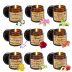 9 Pieces Teacher Appreciation Gifts Thank You Teacher Scented Candles 3.5 oz Teacher Candles for Women Thank You Teacher Gifts f