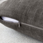 Foindtower Pack Of 2 Soft Textured Chenille Throw Decorative Pillow Covers Lumbar Accent Solid Cushion Cover Cozy Farmhouse Pill