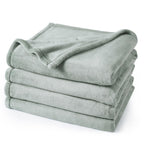 Phf Ultra Soft Fleece Blanket King Size, No Shed No Pilling Luxury Plush Cozy 300Gsm Lightweight Blanket For Bed, Couch, Chair, Sofa Suitable For All Season, 108' X 90', Sage Green