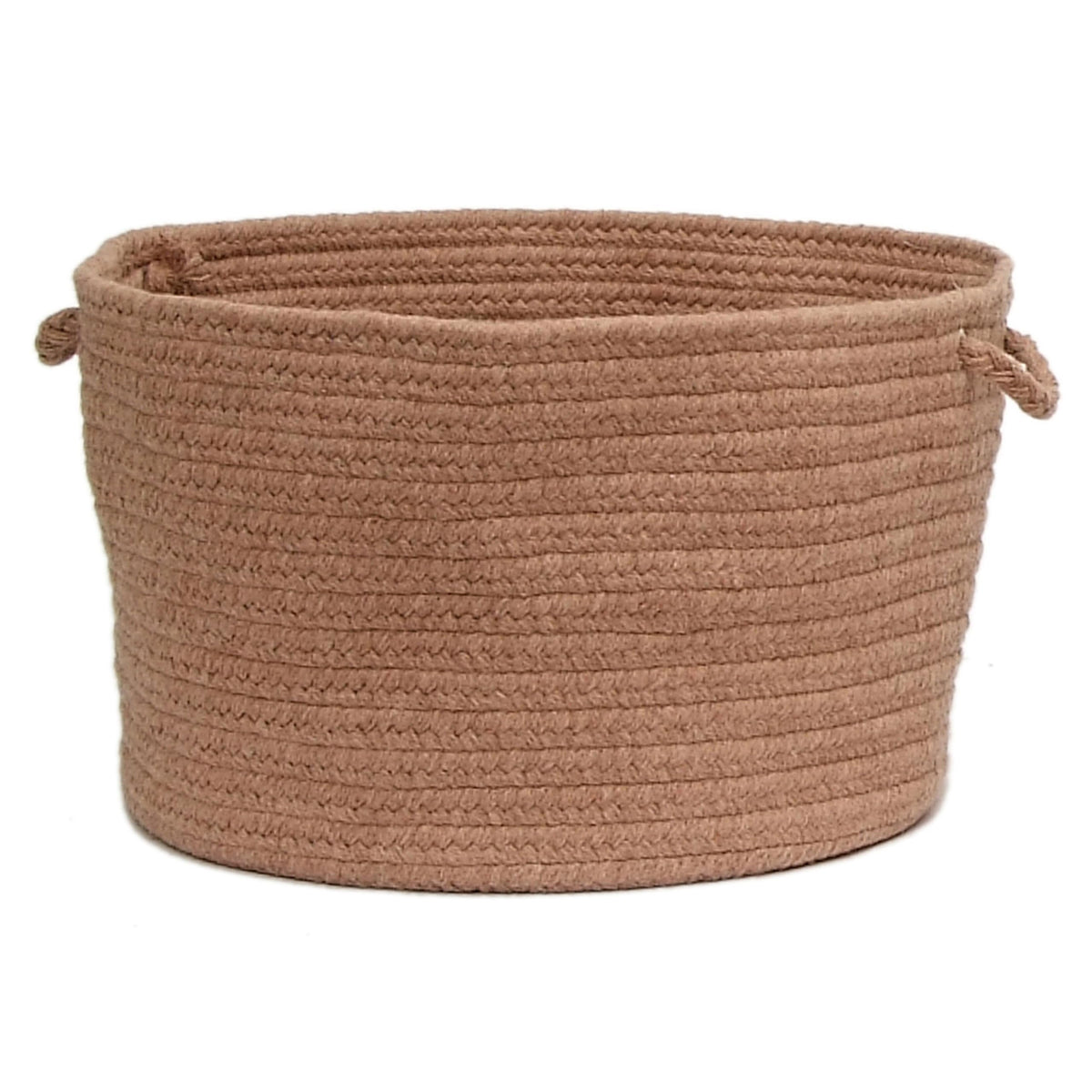Colonial Mills Wl45 18 By 18 By 12-Inch Bristol Storage Basket, Mocha
