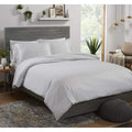 Queen Duvet Cover By Pure Bamboo, 3 Piece Set, Genuine 100% Organic Viscose Derived From Bamboo, Luxuriously Soft And Cooling, 2