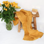 Sea Me At Home Luxurious Hand Towel For Bathroom With Waffle Texture, 100% Turkish Cotton Hand Towel, Hair Towel (Hand Towel, Mu