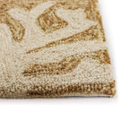 Liora Manne Capri Coastal Coral Border Neutral Indoor/Outdoor Rug, 8' Round