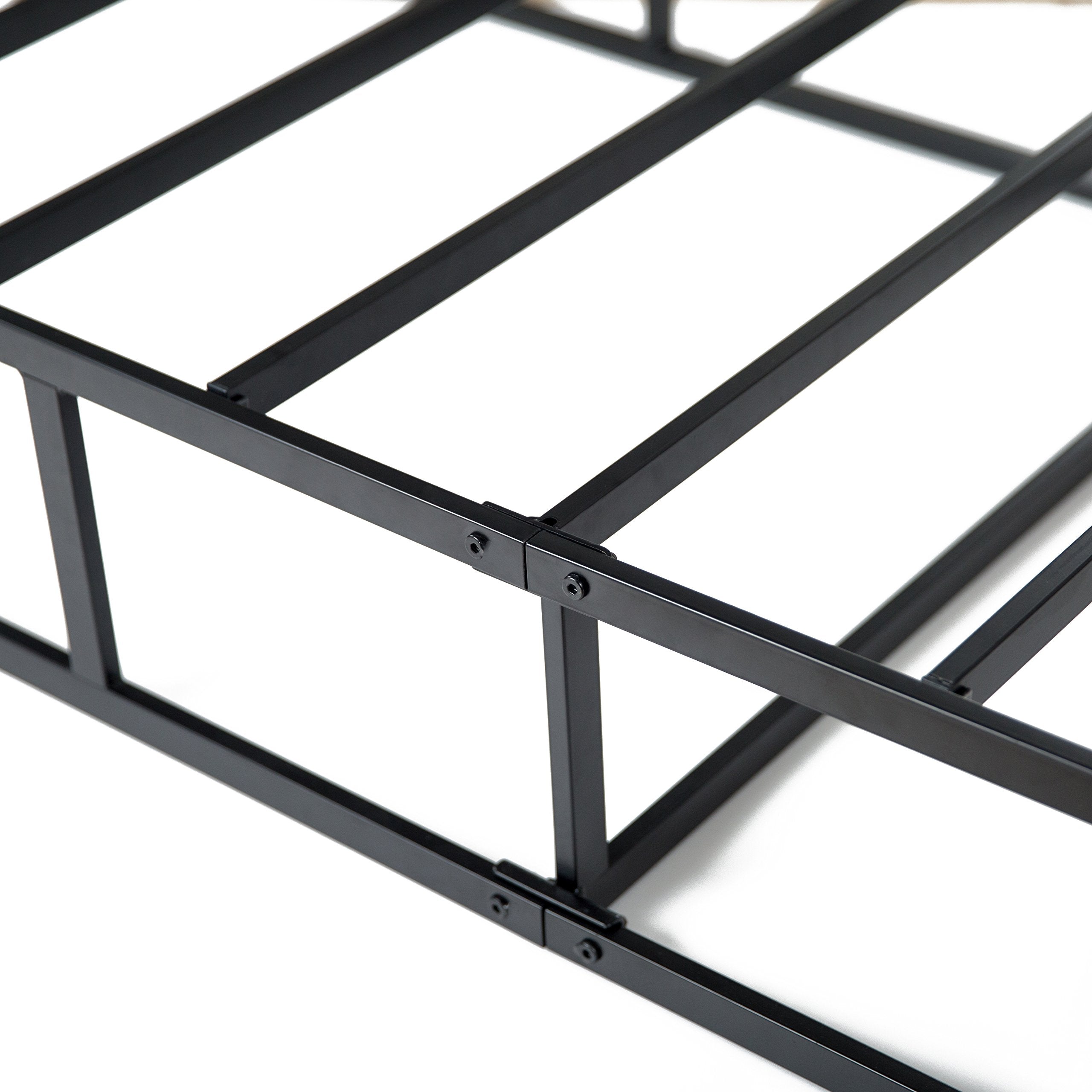 Zinus 9 Inch Metal Smart Box Spring, Mattress Foundation, Strong Metal Frame, Easy Assembly, Queen