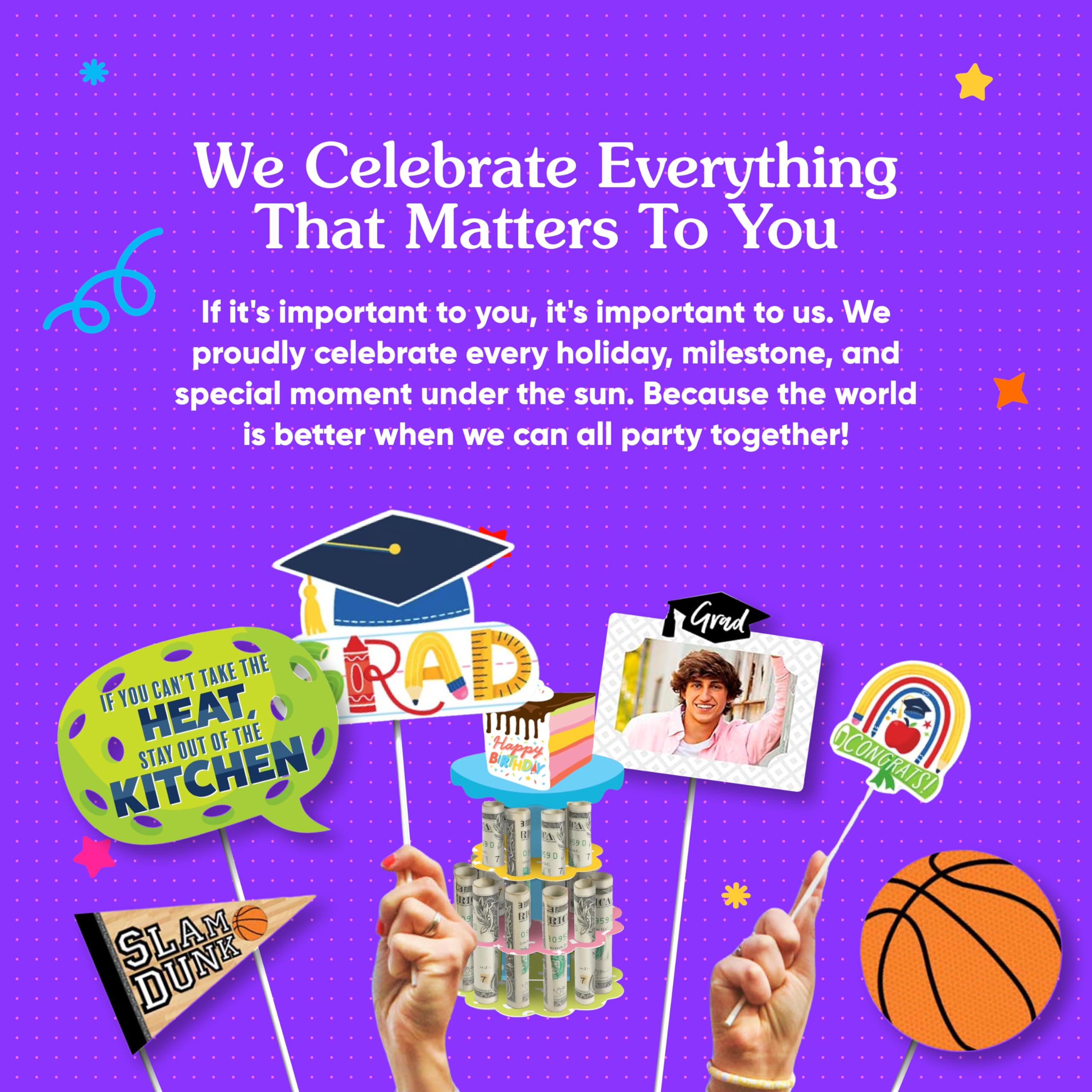 Big Dot Of Happiness Funny Classic Back To School - First Day Of School Decorations And Photo Booth Props Kit - 10 Piece