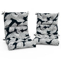 Twlear Outdoor High Back Patio Chair Cushions, Tufted Rocking Chair Cushions, Adirondack Cushions For Garden Porch Home Office C
