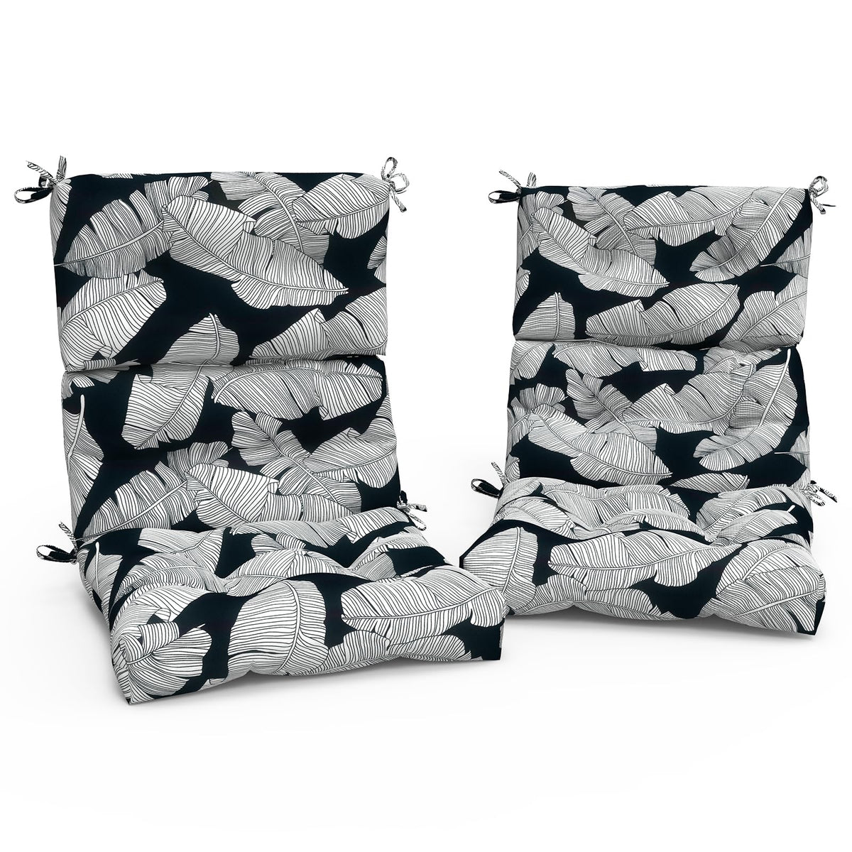 Twlear Outdoor High Back Patio Chair Cushions, Tufted Rocking Chair Cushions, Adirondack Cushions For Garden Porch Home Office C