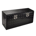 Fgjqefg 36 Inch Tool Box Truck Car Outdoor Trailer Pickup Underbody Toolbox, Rv Storage Organizer, Underbed Tools Organizer W/Lo