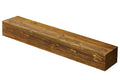 48 Rustic Wood Fireplace Mantel | Wall-Mounted & Floating Shelf for Home Decor
