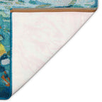 Liora Manne Esencia Machine Washable Non-Slip Low Profile Indoor/Outdoor Mat-Transitional, Coastal, Fish, Novelty, Fantasea Ocean 2' X 2'10'