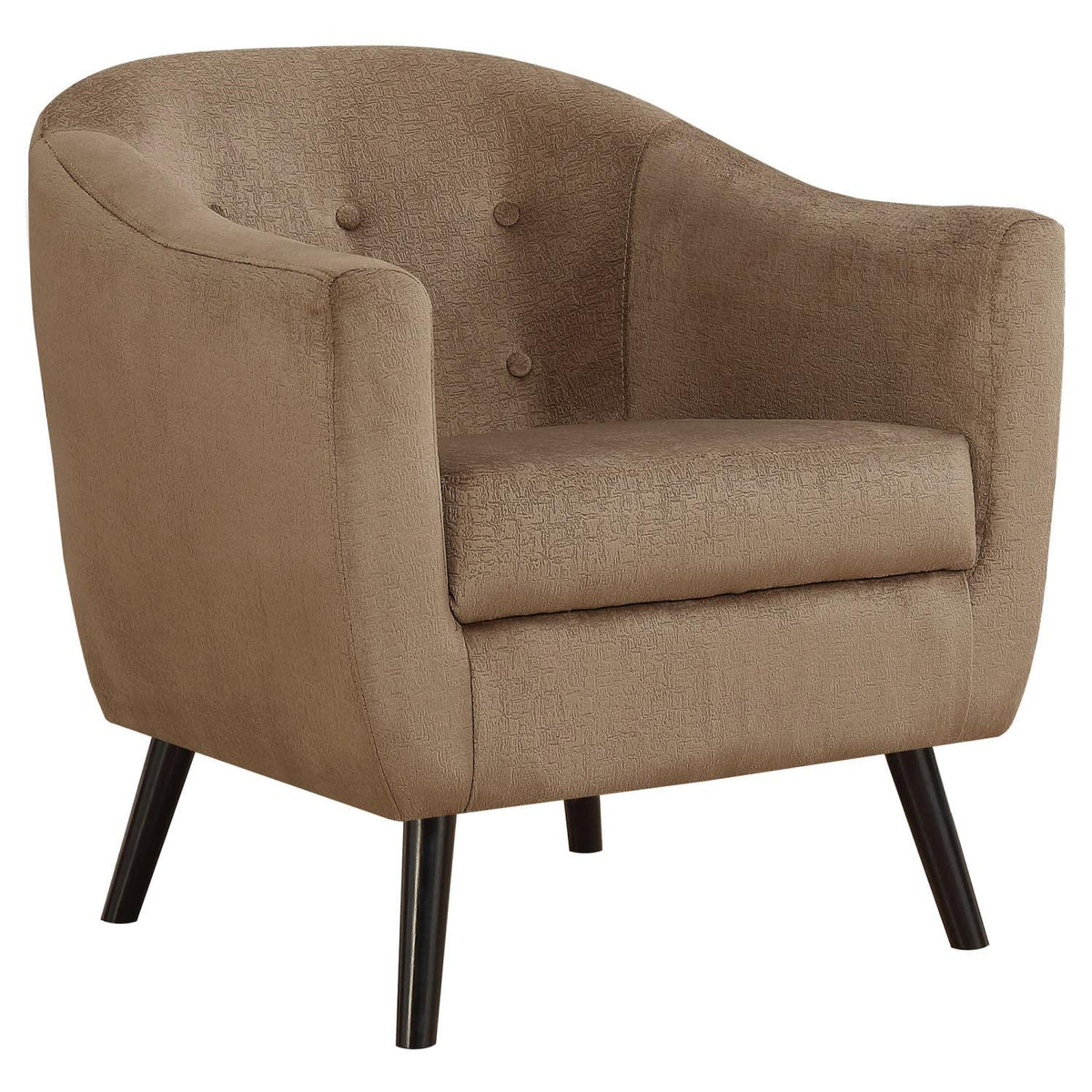 Monarch Specialties ACCENT CHAIR, BROWN