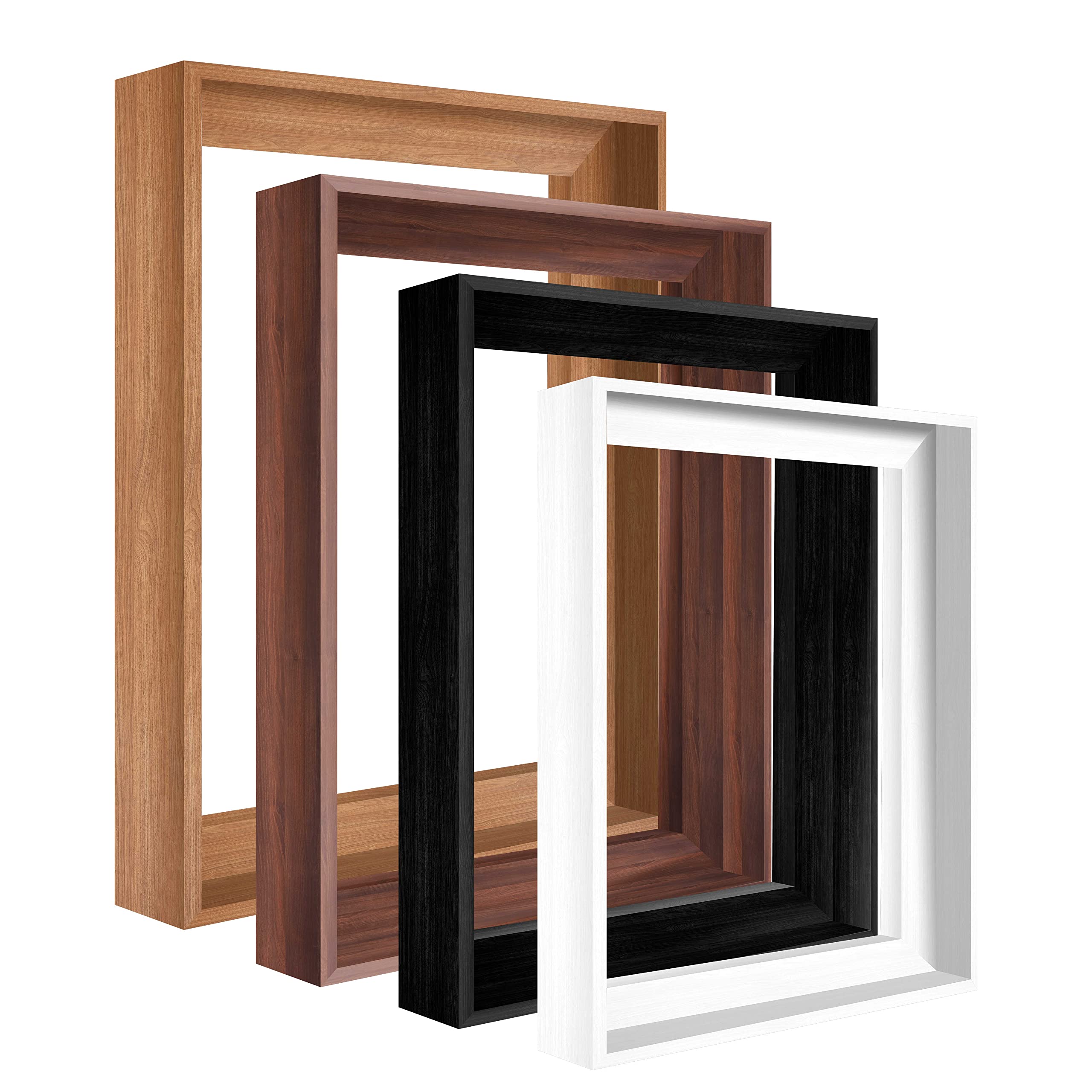 DIY Canvas Floater Frames for Canvas Paintings, 1.25 Deep Picture Frame, Floating Frame for Canvas Prints, Canvas Floater Frame,