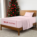 Mellanni Extra Deep Twin Xl Sheets - 3 Pc Iconic Collection Bedding Sheets & Pillowcases - Hotel Luxury, Ultra Soft, Cooling Bed
