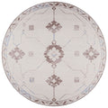 Sedona Sn16 Ivory Transitional Rug Round 8' X 8'